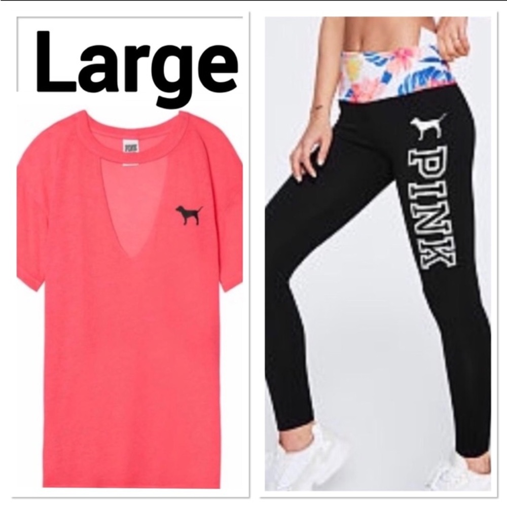 NWT VS PINK LARGE SET